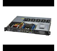 Supermicro SYS-110D-4C-FRDN8TP - Serveur Barebone Rack 1U, Intel Xeon D-2712T, 512GB DDR4, 2x 2.5" & M.2, 10/25GbE, Double Alimentation 600W