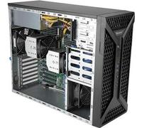 Supermicro SYS-730A-I station de travail DDR4-SDRAM Midi Tower Processeurs Intel® Xeon® 3000 SSD Station de travail noire (SYS-730A-I)