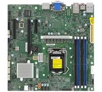 SUPERMICRO X12SCZ-F - Carte-mère - micro ATX - Socket LGA1200 - W480 Chipset - USB 3.2 Gen 2 - 2 x Gigabit LAN - carte graphique embarquée - HD Audio G