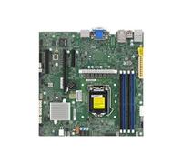 SUPERMICRO X12SCZ-QF - Carte-mère - micro ATX - Socket LGA1200 - Q470 Chipset - USB 3.2 Gen 2 - 2 x Gigabit LAN - carte graphique embarquée - HD