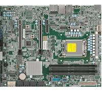 Supermicro X14SAE Bulk LGA-1851 Carte de station de travail Intel Core Ultra 9/7/5 DDR5 256 Go PCIe 5.0 et 4.0 Dual M.2 LAN 2.5G 1G AMT/vPro