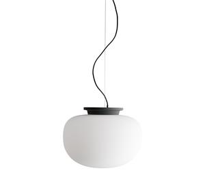 Supernate Suspension Ø38 Blanc Opale/Noir