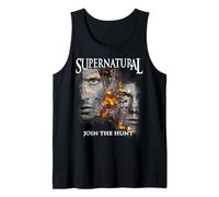 Supernatural Brothers Cracked Fire Face Débardeur
