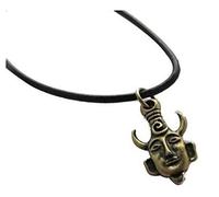 Supernatural de Dean Winchester de discussion Amulette altbronze Collier en cuir synthétique