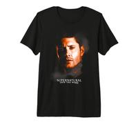Supernatural Dean Winchester Portrait T-Shirt Haut de Gamme