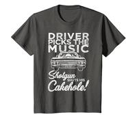 Supernatural Driver Picks Music T-Shirt, Enfant, Asphalte, 8 Ans