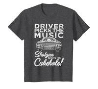 Supernatural Driver Picks Music T-Shirt, Enfant, Chiné Foncé, 3 Ans