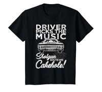 Supernatural Driver Picks Music T-Shirt, Enfant, Noir, 8 Ans