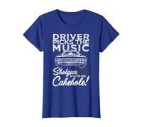 Supernatural Driver Picks Music T-Shirt, Femme, Bleu Royal, 3XL