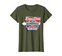 Supernatural Driver Picks The Music T-Shirt, Femme, Olive, XL