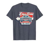 Supernatural Driver Picks The Music T-Shirt, Homme, Bleu Chiné, XL