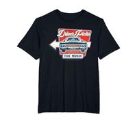 Supernatural Driver Picks The Music T-Shirt, Homme Grandes Tailles, Noir, 5X Tall