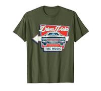 Supernatural Driver Picks The Music T-Shirt, Homme, Olive, XL