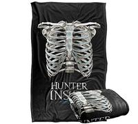 Supernatural Hunter Inside Plaid ultra doux au toucher soyeux - 91 x 147 cm