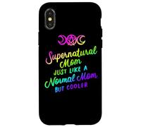 Supernatural Maman Comme Une Maman Normale Mais Plus Cool Coque pour iPhone X/XS