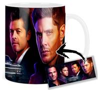 Supernatural Misha Collins Jensen Ackles Jared Padalecki Alexander Calvert B Tasse Ceramique Mug