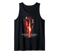 Supernatural Sam Dean Castiel Red Portal Débardeur