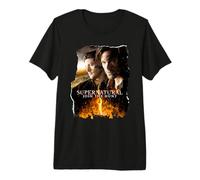 Supernatural Sam Dean Mark of Cain T-Shirt Haut de Gamme