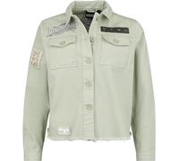 Supernatural Saving People Hunting Things Femme Veste en Jean vert M 100% Coton