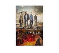 Supernatural Season 12 Poster Poster Toile Impression Salon Maison Art Esthétique Peinture Suspendue, Nouveau Cadeau Maison Décoration Moderne Chambre 20 x 30 pouces (50 x 75 cm)