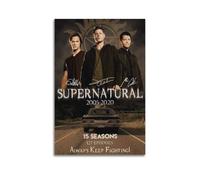 Supernatural Season 15 Toile Art Poster Impression sur Toile Salon Maison Art Esthétique Peinture Suspendue, Nouveau Cadeau Maison Décoration Moderne Chambre 60 x 90 cm