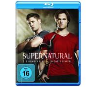 SUPERNATURAL: STAFFEL 6 - JARED PADALECKI,JENSEN ACKLES, 4 BLU-RAY NEUF