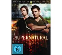 SUPERNATURAL: STAFFEL 8 - JARED PADALECKI,JENSEN ACKLES 6 DVD NEUF