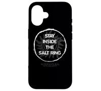 Supernatural Stay Inside The Salt Ring Coque pour iPhone 16