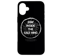 Supernatural Stay Inside The Salt Ring Coque pour iPhone 16 Plus