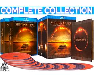 Supernatural: The Complete Series 1-15 Seasons Box Set [2005-2019] [Blu-ray] [Region Free]