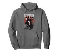 Supernatural The Family Buisness Halloween Sweat à Capuche, Unisexe pour Adultes, Asphalte, XL