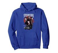 Supernatural The Family Buisness Halloween Sweat à Capuche, Unisexe pour Adultes, Bleu Royal, L
