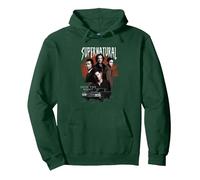 Supernatural The Family Buisness Halloween Sweat à Capuche, Unisexe pour Adultes, Vert Forêt, XXL