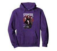 Supernatural The Family Buisness Halloween Sweat à Capuche, Unisexe pour Adultes, Violet, M