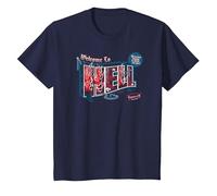 Supernatural Welcome T-Shirt, Enfant, Bleu Marine, 6 Ans