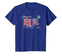 Supernatural Welcome T-Shirt, Enfant, Bleu Royal, 10 Ans
