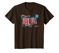 Supernatural Welcome T-Shirt, Enfant, Marron, 4 Ans