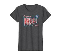 Supernatural Welcome T-Shirt, Femme, Chiné Foncé, M
