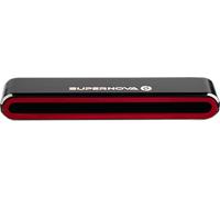 Supernova Feu arrière pour vélo électrique M99 TL 2, E-45 noir, montage sur le porte-bagages, 12V, 50mm
