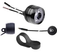 Supernova Phare pour vélo électrique MINI 2 PRO, E-25 noir, feux de jour/de route, 160 lx