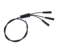 Supernova Super Nova M99 Pro Câble de Connexion pour Signal de freinage et feu de Route, Noir