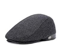Superora Homme Béret Plate Retro Chapeau Réglable Hiver,Doublure Matelassée | Casquette Souples à Visière,Newsboy,Gatsby,Vintage Flat Cap,le quotidien et les loisirs