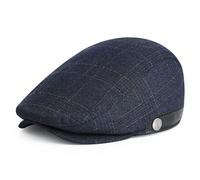 Superora Homme Béret Plate Retro Chapeau Réglable Hiver,Doublure Matelassée | Casquette Souples à Visière,Newsboy,Gatsby,Vintage Flat Cap,le quotidien et les loisirs
