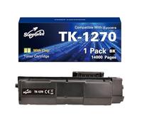 Superprint TK1270 Lot de cartouches de toner compatibles avec Kyocera TK-1270 pour imprimantes ECOSYS PA4000x PA4000wx (TK1270, 14000 pages)