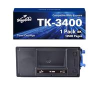 Superprint TK3400 Cartouche de toner (avec puce) compatible avec imprimante Kyocera TK-3400 pour imprimante ECOSYS PA4500X MA4500fx MA4500x (TK3400, 1 noir)