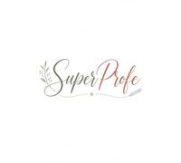 SuperProfe: Libreta A5 de 150 páginas en blanco para profes