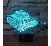 SUPERRUIDALONG Lampe d'Illusion 3D pour Baignoire, Grande Lampe de Table LED en Acrylique avec Changement de Couleur à 16 Nuances, Idéale pour Enfants, Chambre, Cadeaux d'Anniversaire