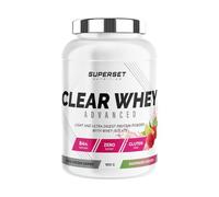 Superset Nutrition | 100% Clear Whey Advanced (900g) | Clear whey | Isolat de lactosérum au goût intensément fruité ! - Raspberry Mojito