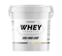 Superset Nutrition | 100% Whey Proteine Advanced (4kg) | Whey protéine | Pure Whey ultra-filtrée : 3 sources de protéines de haute qualité avec absorption rapide - Vanille Crémeuse