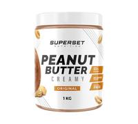 Superset Nutrition | Creamy Peanut Butter (1kg) | Beurres Protéinés | 100% pur beurre de cacahuètes - Original